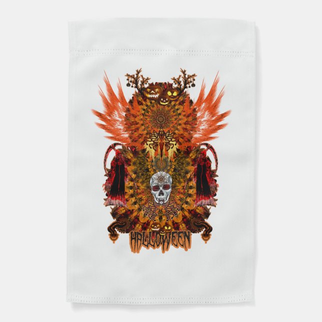 2024 Halloween Garden Flag (Front)