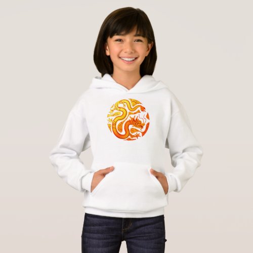 2024 Happy Chinese Lunar New Year Golden DRAGON Hoodie