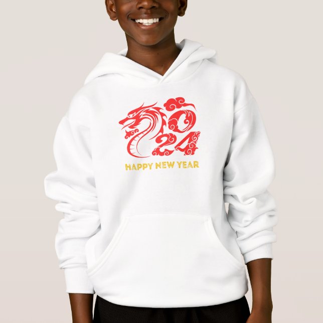 2024 Happy New Year Hoodie (Front)