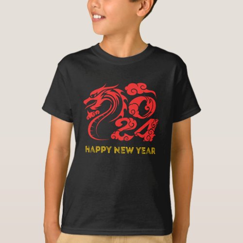 2024 Happy New Year T_Shirt