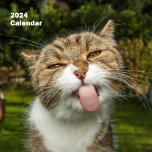 2024 Hilarious Animals Personalized Calendar at Zazzle
