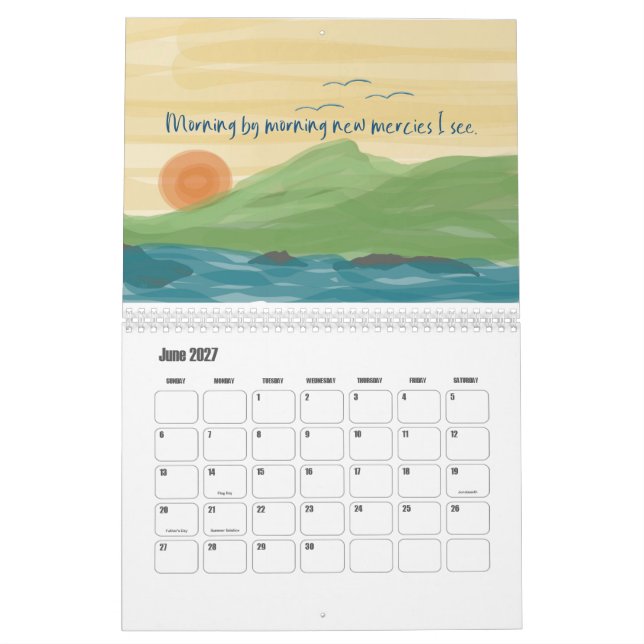 2024 Hymn Favorites Calendar  (Jun 2027)