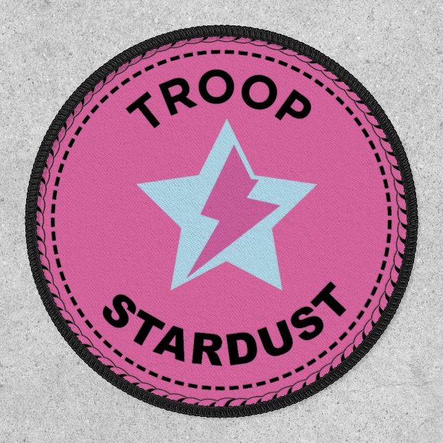 2024 IGGPPCamp Troop Pride Star Patch (Front)
