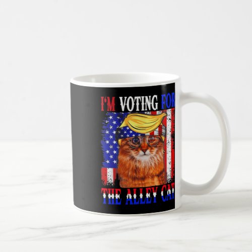 2024 Im Voting For The Alley Cat Republican Elect Coffee Mug