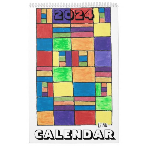 2024 jlikeart calendar