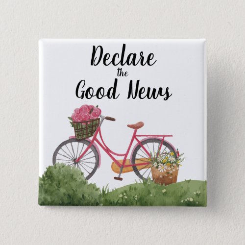 2024 JW Convention Declare the Good News  Button