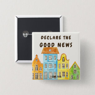 2024 JW Convention Declare the Good News Button