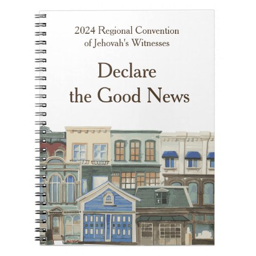 2024 JW Convention Declare the Good News   Notebook