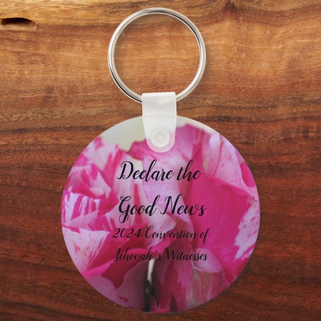 2024 JW Declare the Good News customize Keychain (Front)