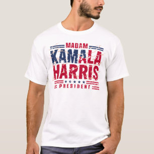 2024 Kamala Harris Madam President USA Vote T-Shirt