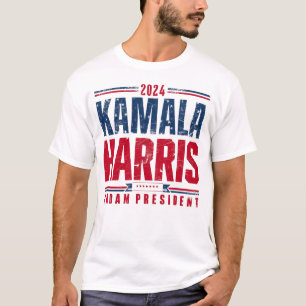 2024 Kamala Harris Madam President USA Vote T-Shirt