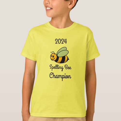 2024 Kids Spelling Bee T_Shirt