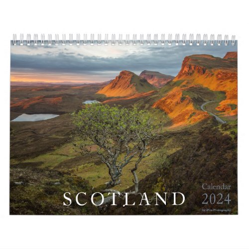 2024 landscape photography Scotland and Skye Calendar