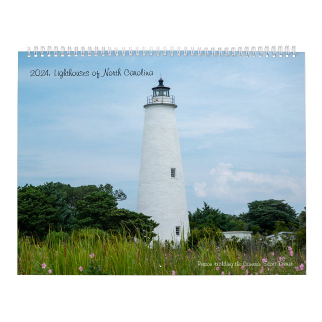 2024: Lighthouses of North Carolina Calendar (Cover)