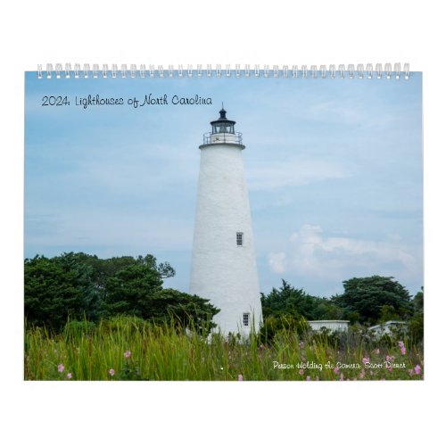 2024 Lighthouses of North Carolina Calendar
