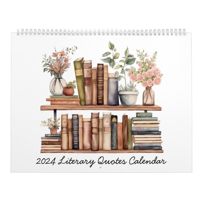 2024 Literary Quotes Calendar (Cover)