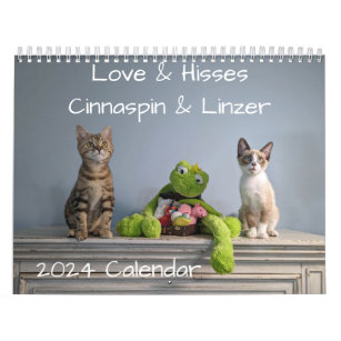 2024 Love & Hisses Calendar - Cookie Girls