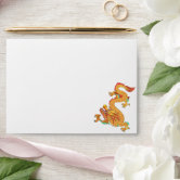 Dragon 2024 Red Chinese New Year Holiday Envelope, Zazzle