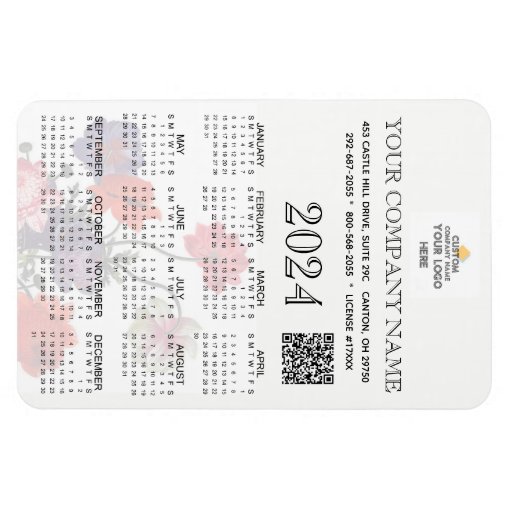 2024 Magnet Calendar Business Name Logo QR Code Zazzle   2024 Magnet Calendar Business Name Logo Qr Code R5d139c95eb0b446da83e54652cc7801d Adgu2 8byvr 510 