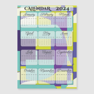 2024 Magnetic Calendar