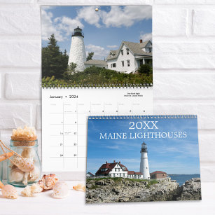 2024 Maine Lighthouses Photos Calendar