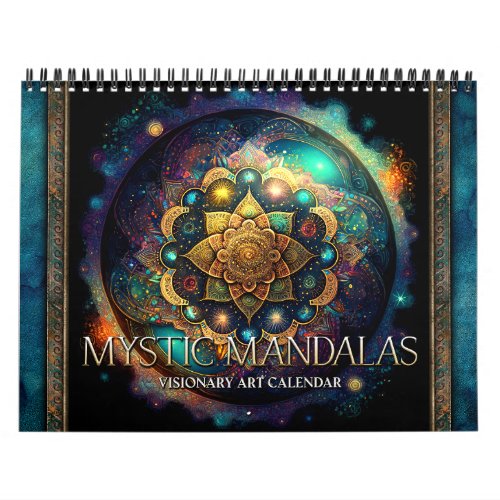 2024 Mandalas Visionary Surreal Art Calendar