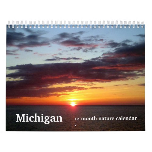 2024 Michigan Nature  Landscape Calendar