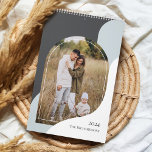 2024 Minimal Arch family Photos Stylish Template Calendar<br><div class="desc">Modern photo arch 2024 Calendar template. Fully customizable,  customize with your photos and family name. You can also change the colors as well. Designed by Moodthology Papery</div>