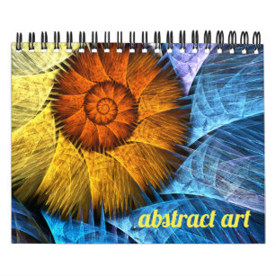 2024 Modern Abstract Art Calendar