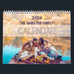 2024 Modern Custom Family Photo  Create Your Own  Calendar<br><div class="desc">2024 Modern Custom Family Photo Calendar It's a custom calendar using your own photos. Create a special calendar with pictures of your loved ones and pets to keep memories all year round. Your daily life will be filled with special and fun times every day. It is the perfect gift as...</div>