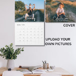 2024 Modern Custom Photo Create Your Own Family Calendar at Zazzle