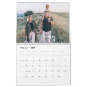 2024 Modern Custom Photo Create Your Own Family Calendar (Feb 2025)
