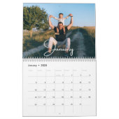 2024 Modern Custom Photo Create Your Own Family Calendar (Jan 2025)