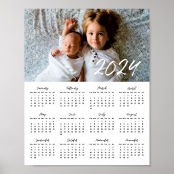 2024 Modern Family Photo Calendar Poster Zazzle   2024 Modern Family Photo Calendar Poster R6c11d665452045729144fb7c05b034c3 Wva 8byvr 340 