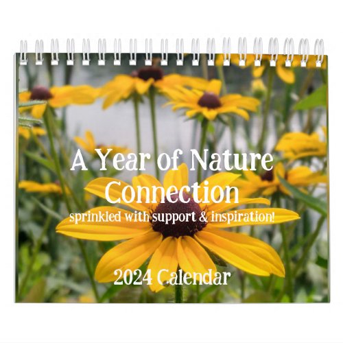 2024 Monthly Calendar_A Year of Nature Connection Calendar