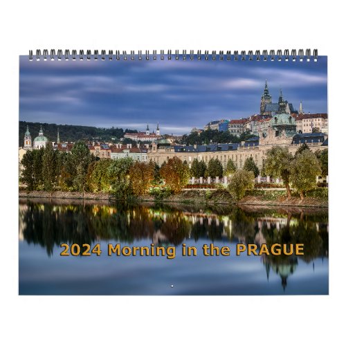 2024 Morning in the Prague Calendar