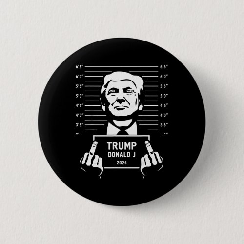 2024 Mugshot Style Poster  Button