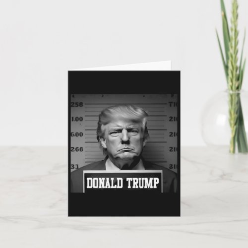 2024 Mugshot Trump Mug Shot President  Card