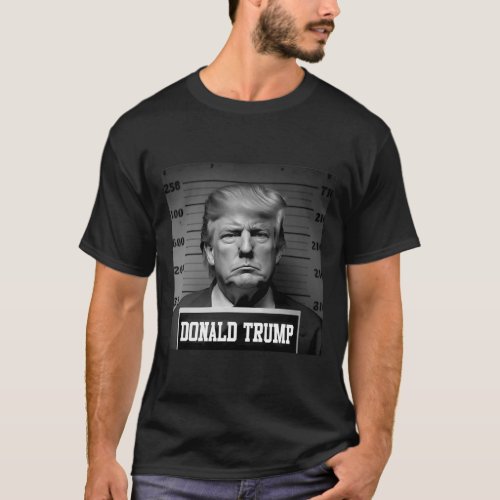 2024 Mugshot Trump Mug Shot President  T_Shirt