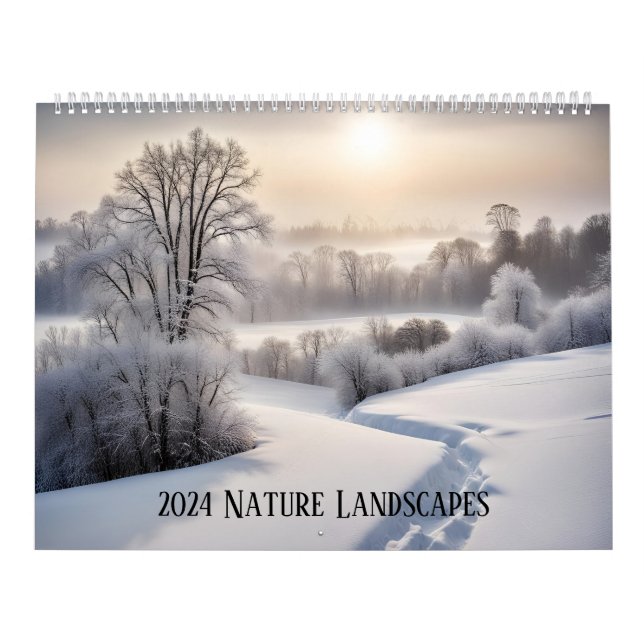 2024 Nature Landscapes Calendar (Cover)