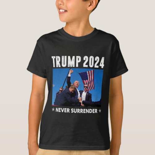 2024 Never Surrender Trump Inated  T_Shirt