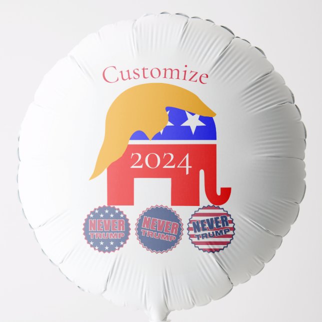 2024 Never Trump Thunder_Cove Balloon (Front)