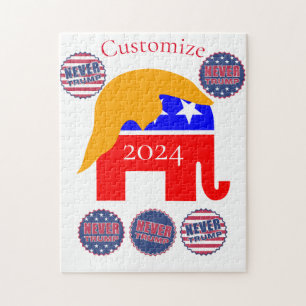 2024 Never Trump Thunder_Cove Jigsaw Puzzle