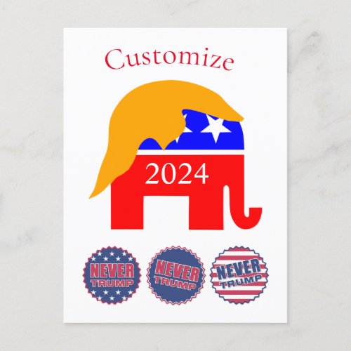 2024 Never Trump Thunder_Cove Postcard