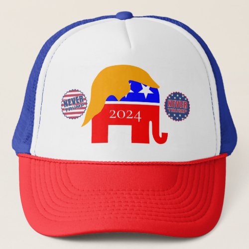 2024 Never Trump Thunder_Cove Trucker Hat