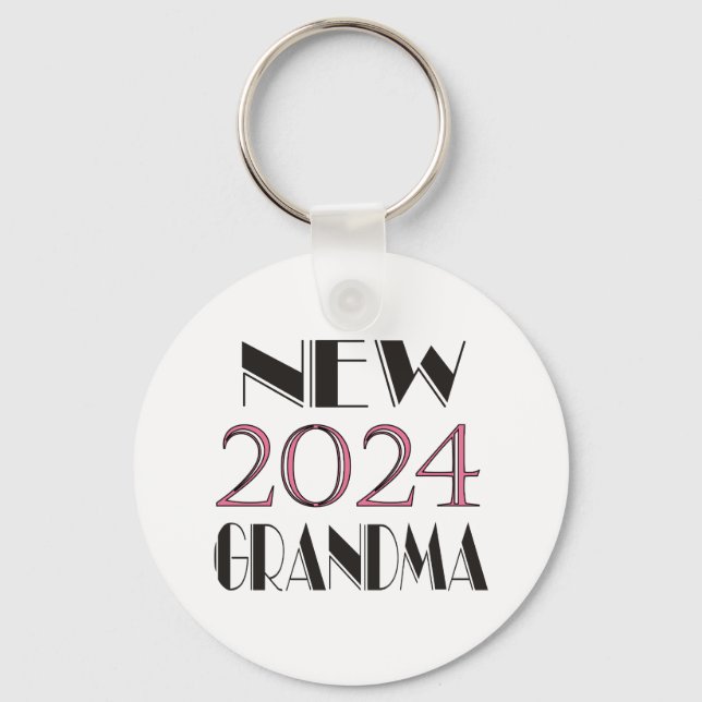 2024 New Grandma Key Chain (Front)