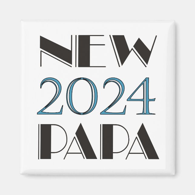 2024 New Papa Magnet (Front)