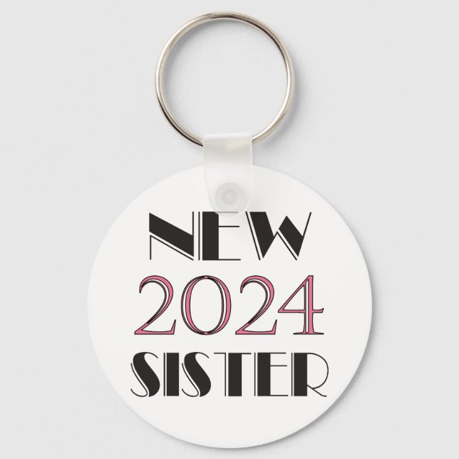 2024 New Sister Key Chain (Front)
