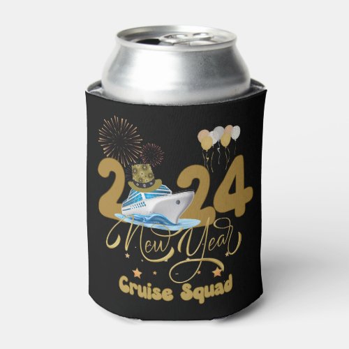 2024 New Year Cruise Squad NYE Party Travel Group  Can Cooler