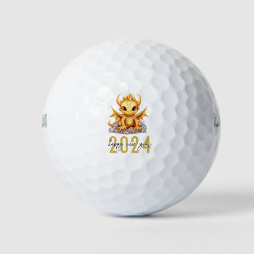 2024 New year Dragon  for Golfer Golf Balls